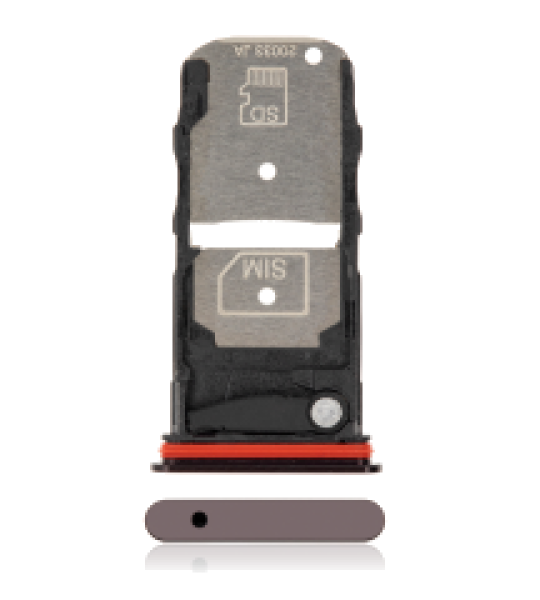 Motorola Moto Edge Plus (2020) Sim Tray - Smokey Sangria OEM-Equivalent