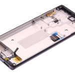 Motorola Moto Edge Plus (2020) Display + Frame - Baltic Gray SVP