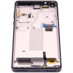 Motorola Moto Edge Plus (2020) Display + Frame - Baltic Gray SVP