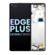 Motorola Moto Edge Plus (2020) Display + Frame - Baltic Gray SVP