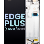 Motorola Moto Edge Plus (2020) Display + Frame - Baltic Gray SVP
