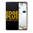 Motorola Moto Edge Plus (2020) Display + Frame - Black Refurbished