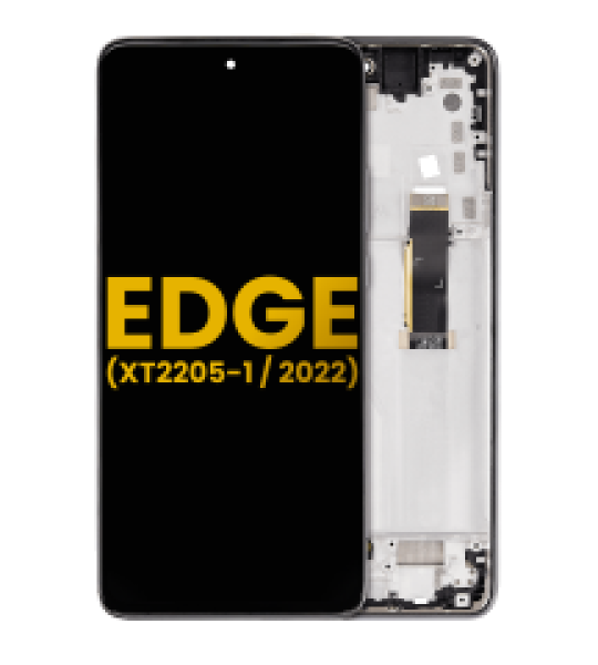 Motorola Moto Edge (2022) Display + Frame - Gray Refurbished
