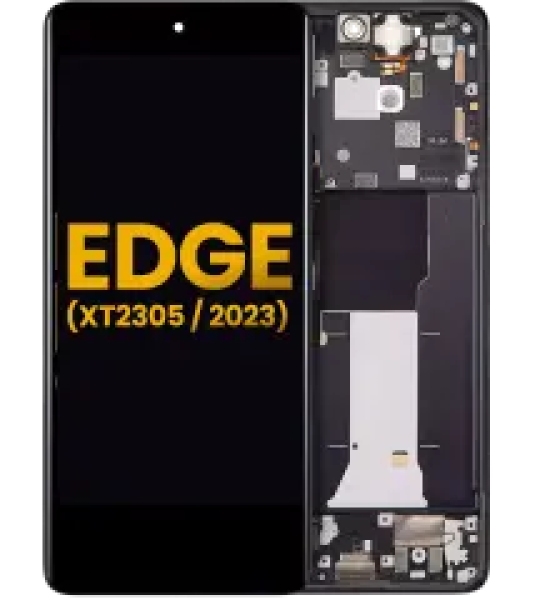 Motorola Moto Edge (2023) Display + Frame - Eclipse Black Refurbished