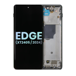 Motorola Moto Edge (2024) Display + Frame - Black SVP