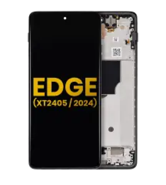 Motorola Moto Edge (2024) Display + Frame - Black Refurbished