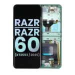 Motorola Moto Razr / Razr 60 (2025) Display + Frame - Spring Bud SVP