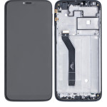 Motorola Moto G7 Power Display + Frame - Ceramic Black Refurbished