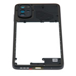 Motorola Moto G22 (2022) Mid-Frame Housing - Cosmic Black OEM-Equivalent