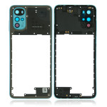Motorola Moto G22 (2022) Mid-Frame Housing - Iceberg Blue OEM-Equivalent
