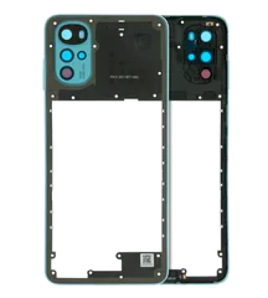 Motorola Moto G22 (2022) Mid-Frame Housing - Iceberg Blue OEM-Equivalent