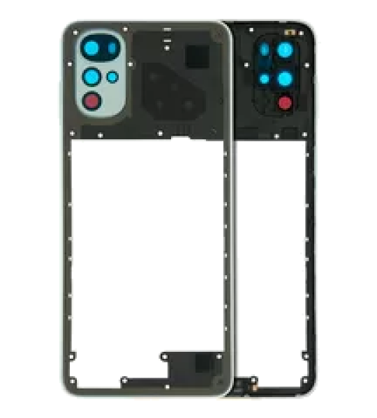 Motorola Moto G22 (2022) Mid-Frame Housing - Mint Green OEM-Equivalent