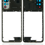 Motorola Moto G22 (2022) Mid-Frame Housing - Pearl White OEM-Equivalent