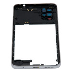 Motorola Moto G22 (2022) Mid-Frame Housing - Pearl White OEM-Equivalent