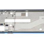 Motorola Moto Edge 20 Pro (2021) Mid-Frame Housing - Blue Vegan Leather OEM-Equivalent