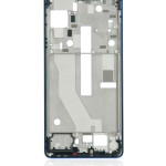 Motorola Moto Edge 20 Pro (2021) Mid-Frame Housing - Blue Vegan Leather OEM-Equivalent