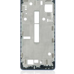 Motorola Moto Edge 20 Pro (2021) Mid-Frame Housing - Blue Vegan Leather OEM-Equivalent