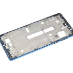 Motorola Moto Edge 20 Pro (2021) Mid-Frame Housing - Blue Vegan Leather OEM-Equivalent