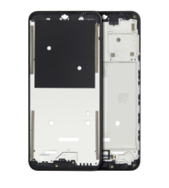 Motorola Moto G20 (2021) Mid-Frame Housing - Black OEM-Equivalent