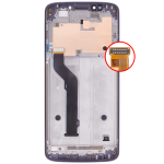 Motorola Moto E5 Plus (2018) / E5 Supra (2018) Display + Frame - Gray SVP