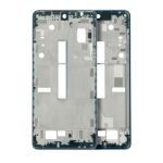 Motorola Moto Edge 20 Pro (2021) Mid-Frame Housing - Blue Vegan Leather OEM-Equivalent