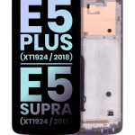 Motorola Moto E5 Plus (2018) / E5 Supra (2018) Display + Frame - Gray SVP