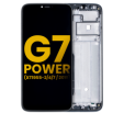 Motorola Moto G7 Power Display + Frame - Ceramic Black Refurbished