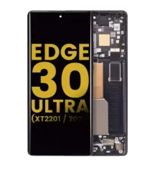 Motorola Moto Edge 30 Ultra (2022) / X30 Pro (2022) Display (No Frame) - Interstellar Black Refurbished