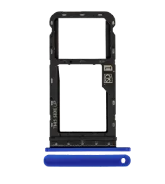 Motorola Moto G Power (2021) Sim Tray - Glowing Blue SVP