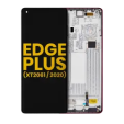 Motorola Moto Edge Plus (2020) Display + Frame - Smokey Sangria Refurbished