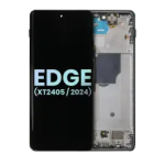 Motorola Moto Edge (2024) Display + Frame - Black SVP
