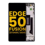 Motorola Moto Edge 50 Fusion 5G (2024) Display + Frame - Forest Blue Refurbished