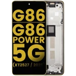Motorola Moto G86 / G86 Power 5G (2025) Display + Frame - Golden Cypress Refurbished