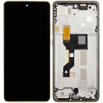 Motorola Moto G86 / G86 Power 5G (2025) Display + Frame - Golden Cypress Refurbished