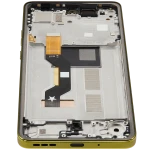 Motorola Moto G86 / G86 Power 5G (2025) Display + Frame - Golden Cypress Refurbished