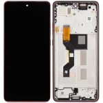 Motorola Moto G86 / G86 Power 5G (2025) Display + Frame - Chrysanthemum Refurbished