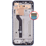 Motorola Moto E (2020) Display + Frame - Midnight Blue SVP