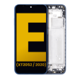 Motorola Moto E (2020) Display + Frame - Midnight Blue Refurbished