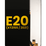 Motorola Moto E20 (2021) Display (No Frame) - Black Refurbished
