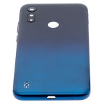 Motorola Moto E6s (2020) Back Cover - Peacock Blue OEM-Equivalent