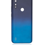 Motorola Moto E6s (2020) Back Cover - Peacock Blue OEM-Equivalent
