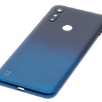 Motorola Moto E6s (2020) Back Cover - Peacock Blue OEM-Equivalent