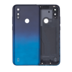Motorola Moto E6s (2020) Back Cover - Peacock Blue OEM-Equivalent