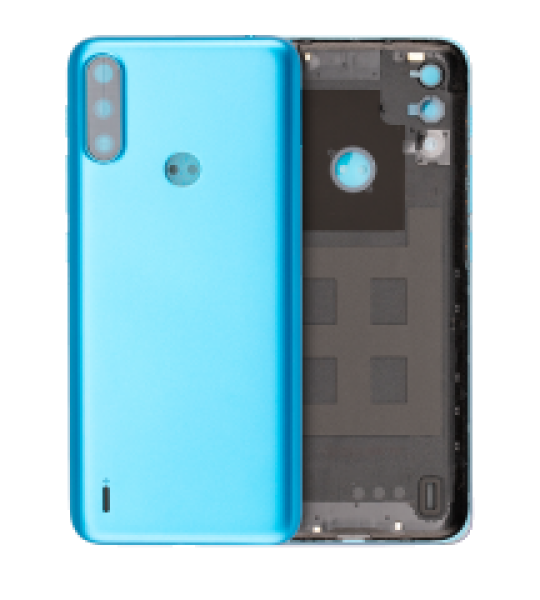 Motorola Moto E7 Power (2021) Back Cover - Tahiti Blue OEM-Equivalent