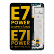 Motorola Moto E7 Power (2021) / E7i Power (2021) Display + Frame - Black Refurbished