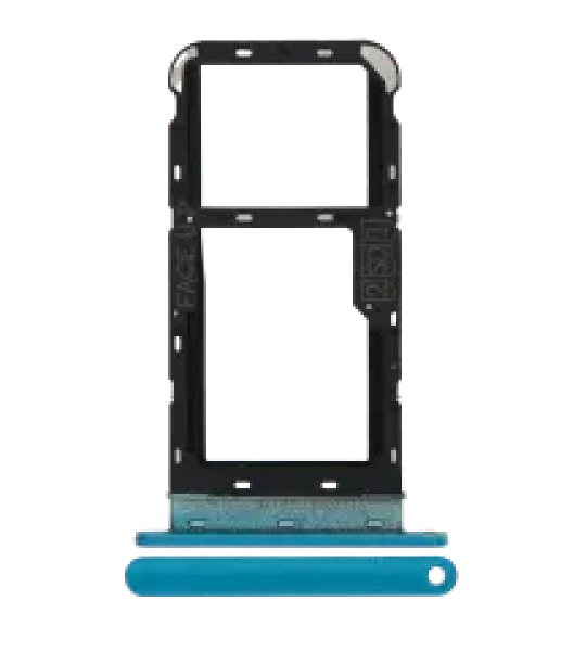 Motorola Moto E7 Power (2021) Dual Sim Tray - Tahiti Blue OEM-Equivalent