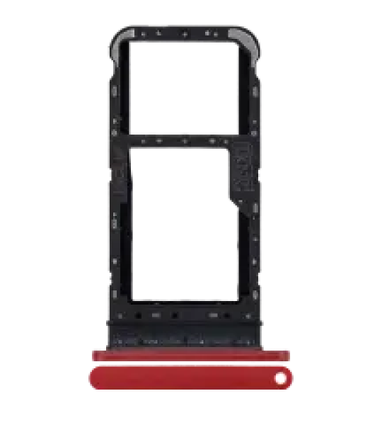 Motorola Moto E7 (2020) Sim Tray - Red OEM-Equivalent