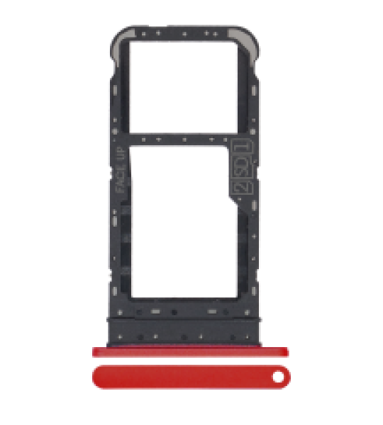 Motorola Moto E7 (2020) Dual Sim Tray - Red OEM-Equivalent
