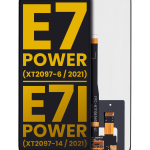 Motorola Moto E7 Power (2021) / E7i Power (2021) Display (No Frame) - Black Refurbished