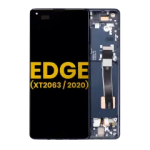 Motorola Moto Edge 5G (2020) Display + Frame - Solar Black Refurbished